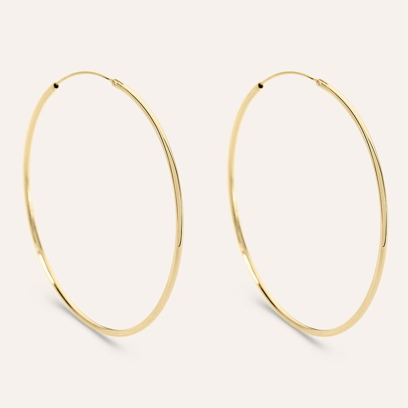 Orecchini A Cerchio Golden Dream Placcato Oro Giallo - Orecchini a Cerchio Donna | Stroili