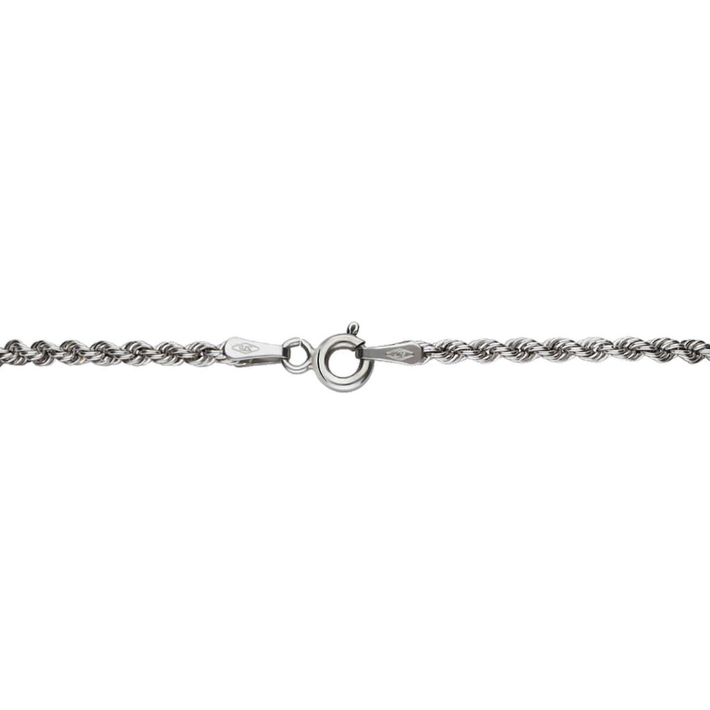 Bracciale Catena Colette Oro Bianco - Bracciali Donna | Stroili