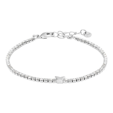 Bracciale Tennis Romantic Shine Metallo Cristallo - Bracciali Tennis Donna | Stroili