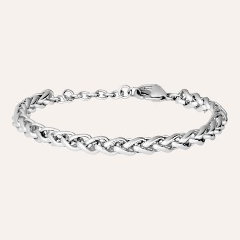 Bracciale Catena Man Code Acciaio - Bracciali Uomo | Stroili
