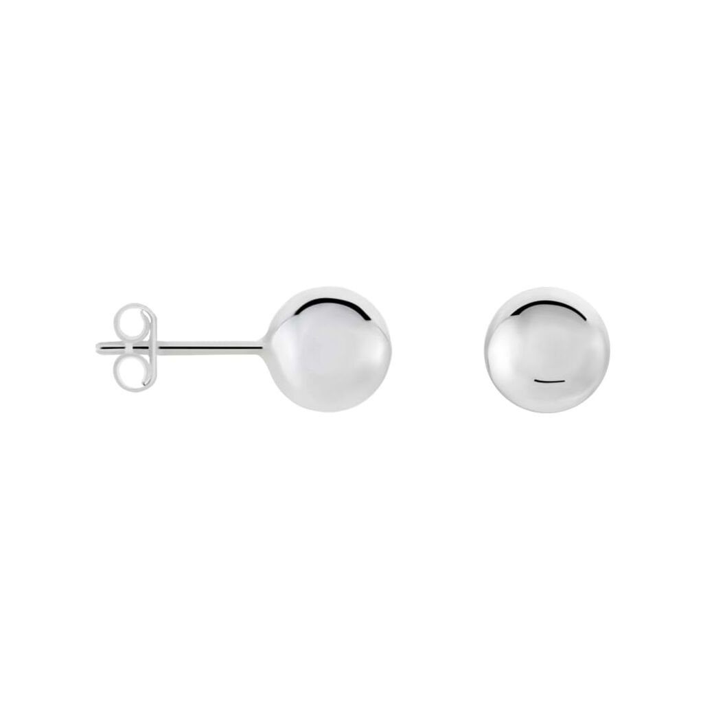 Orecchini a lobo Silver Collection Argento Boules - Orecchini a Lobo Donna | Stroili