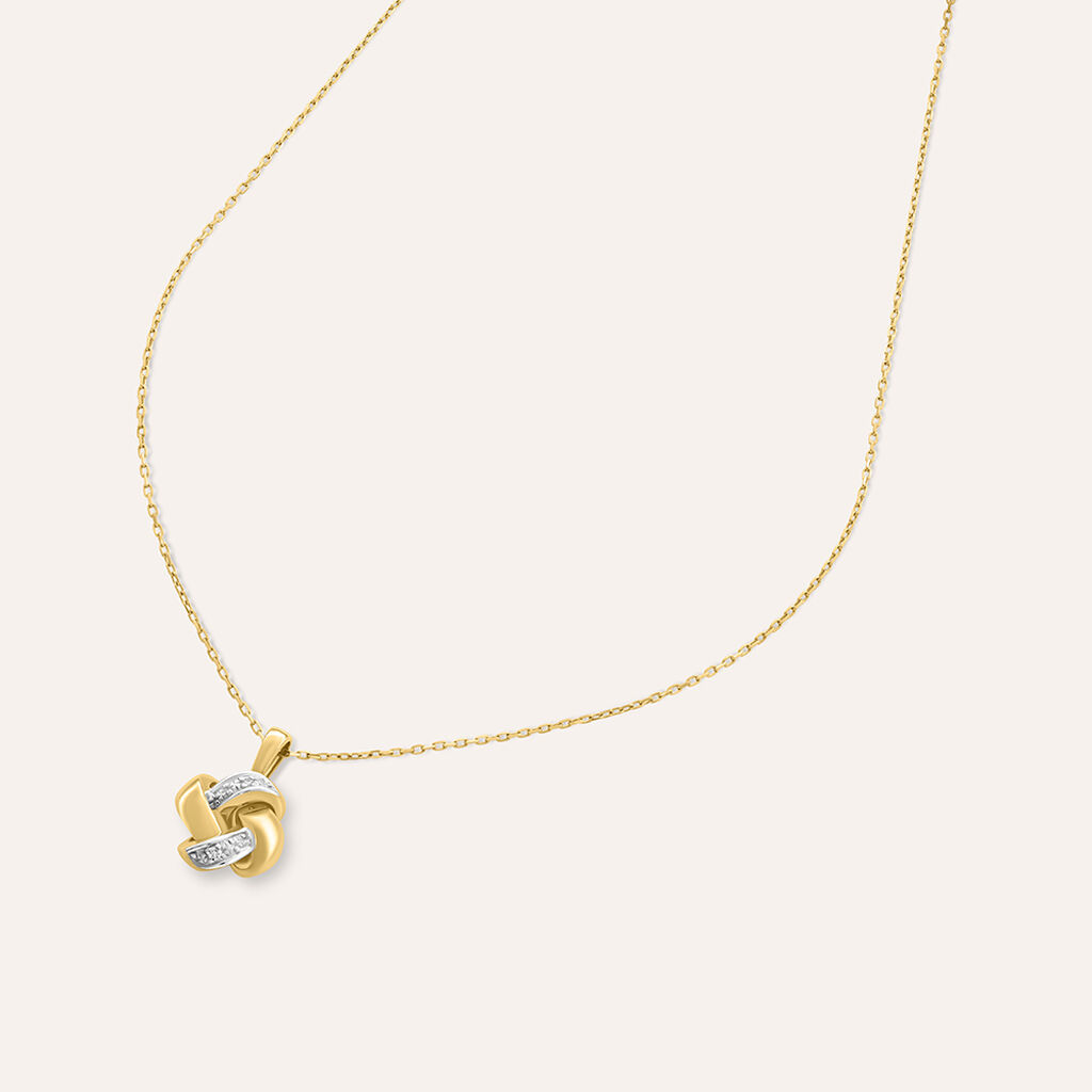 Collana Sophia Oro Giallo Diamante