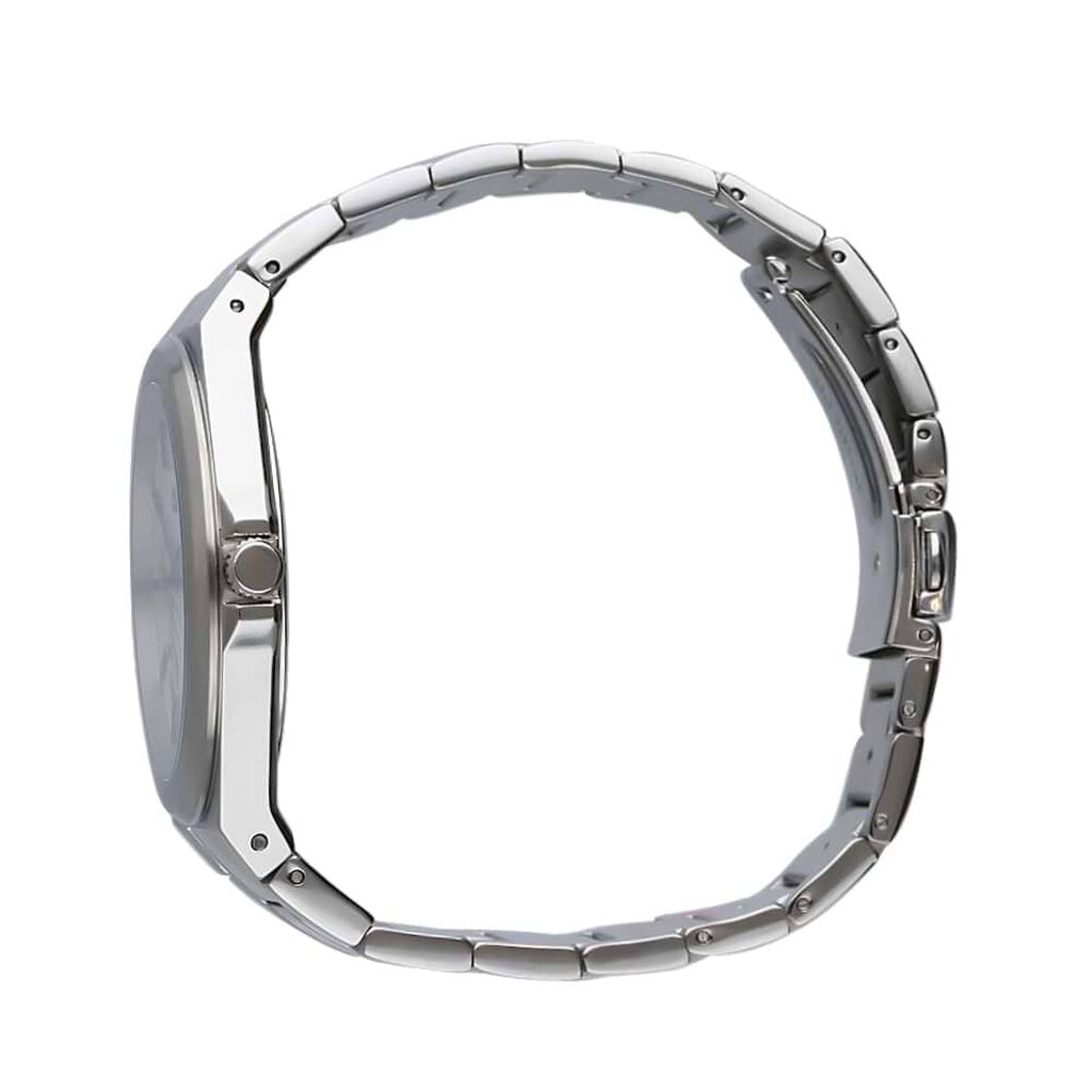 Orologio solo tempo con cinturino e cassa in acciaio silver - Orologi per Prima Comunione Uomo | Stroili