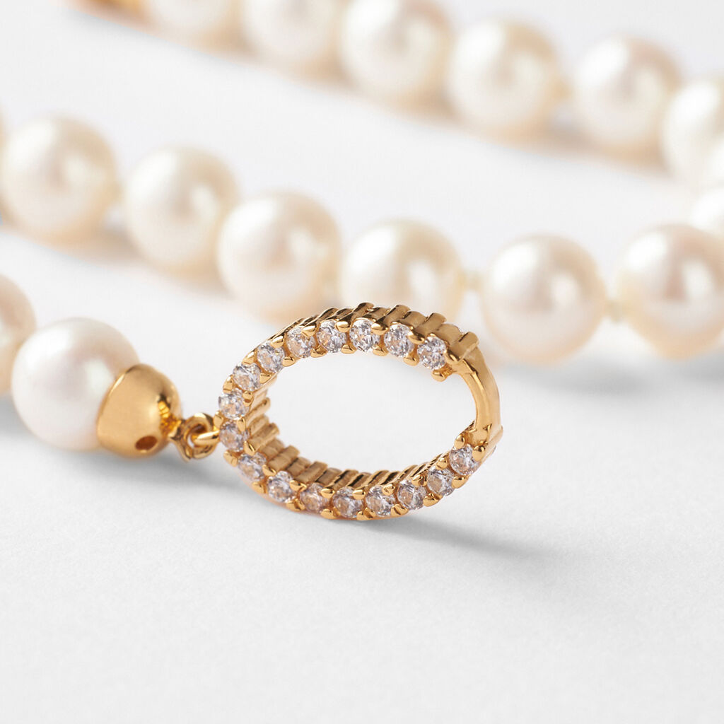 Bracciale Gabrielle Oro Giallo Perla D'Acqua Dolce - Bracciali Donna | Stroili