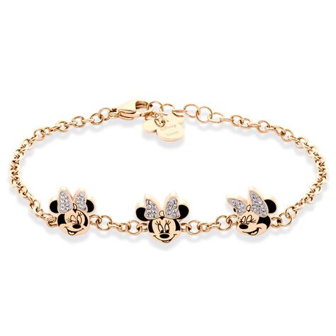 Bracciale Mickey Mouse & Friends Acciaio Cristallo - Bracciali Donna | Stroili