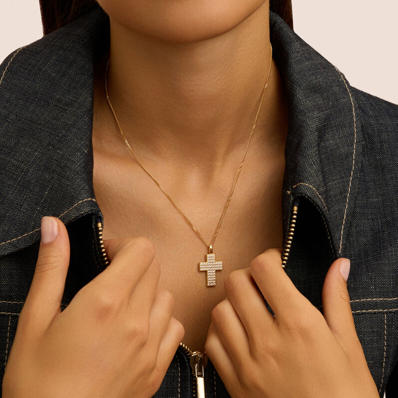 Pendente Holy Oro Giallo Cubic Zirconia - Ciondoli Donna | Stroili