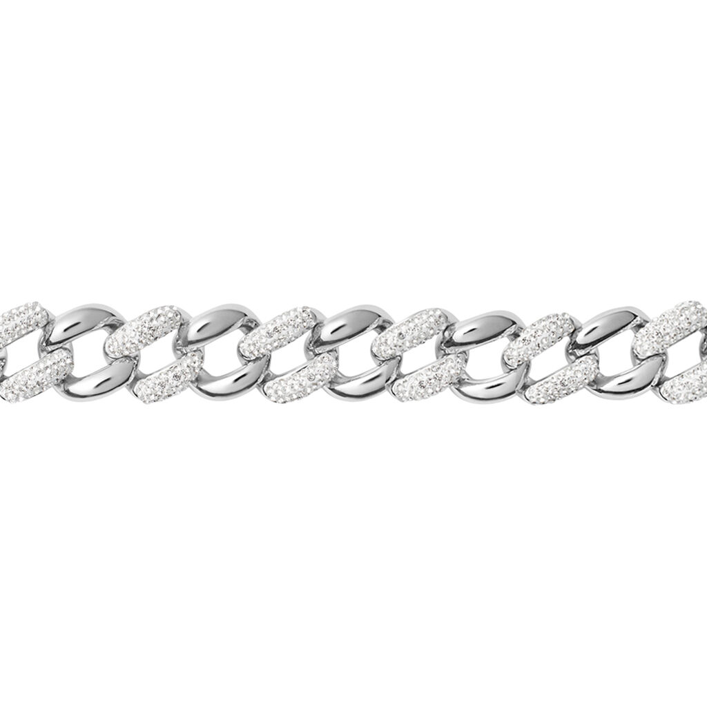 Bracciale Catena Lady Phantasya Acciaio Cristallo - Bracciali Donna | Stroili