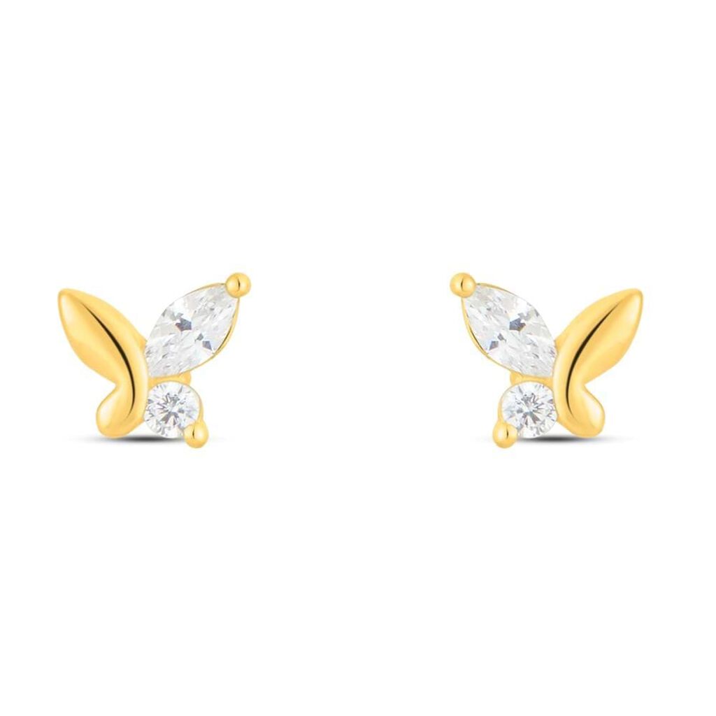 Orecchini Lobo Bon Ton Oro Giallo Cubic Zirconia - Orecchini a Lobo Donna | Stroili