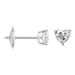 Orecchini Lobo Punto Luce Diamade Oro Bianco Diamante Lab-Grown - Orecchini a Lobo Donna | Stroili