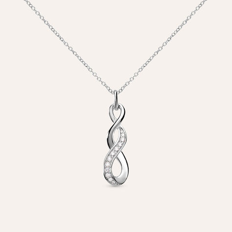 Collana Silver Shine Argento Rodiato Cubic Zirconia - Collane Donna | Stroili