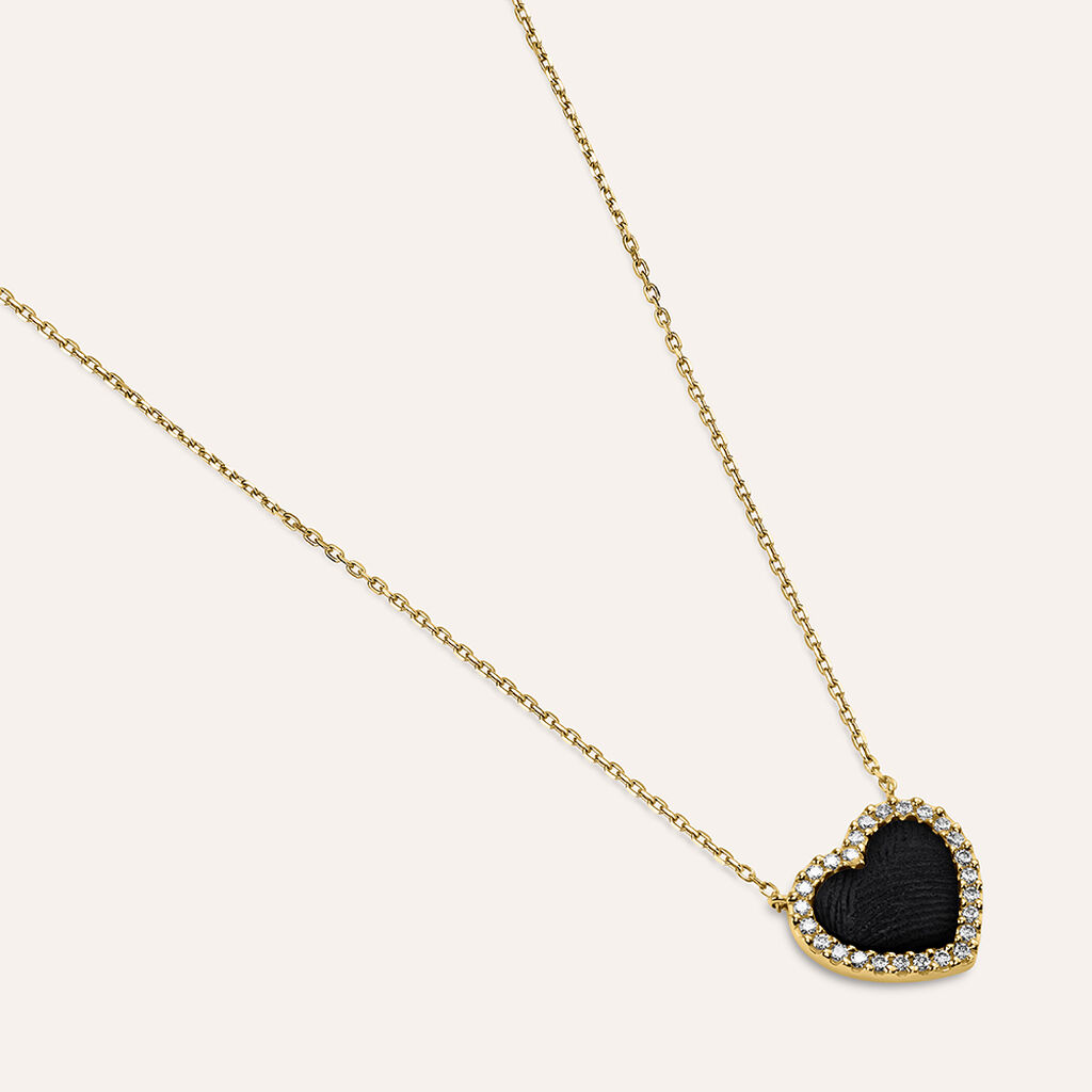 Collana Beverly Oro Giallo Onice Cubic Zirconia - Collane Donna | Stroili