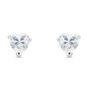 Orecchini Lobo Punto Luce Claire Oro Bianco Cubic Zirconia