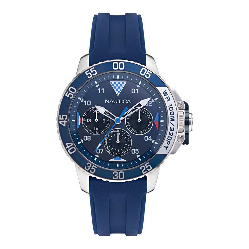 Orologio Multifunzione Uomo Nautica Bay Ho quadrante Blu NAPBHS009 - Orologi Uomo | Stroili
