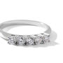 Anello Riviere Silver Elegance Argento Rodiato Cubic Zirconia
