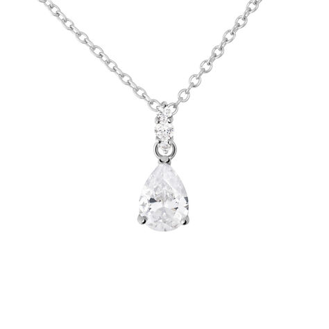 Collana Punto Luce Silver Elegance Argento Rodiato Cubic Zirconia - Collane Punto Luce Donna | Stroili