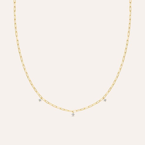 Collana Diamade Glam Oro Giallo Diamante Lab-Grown - Collane Donna | Stroili
