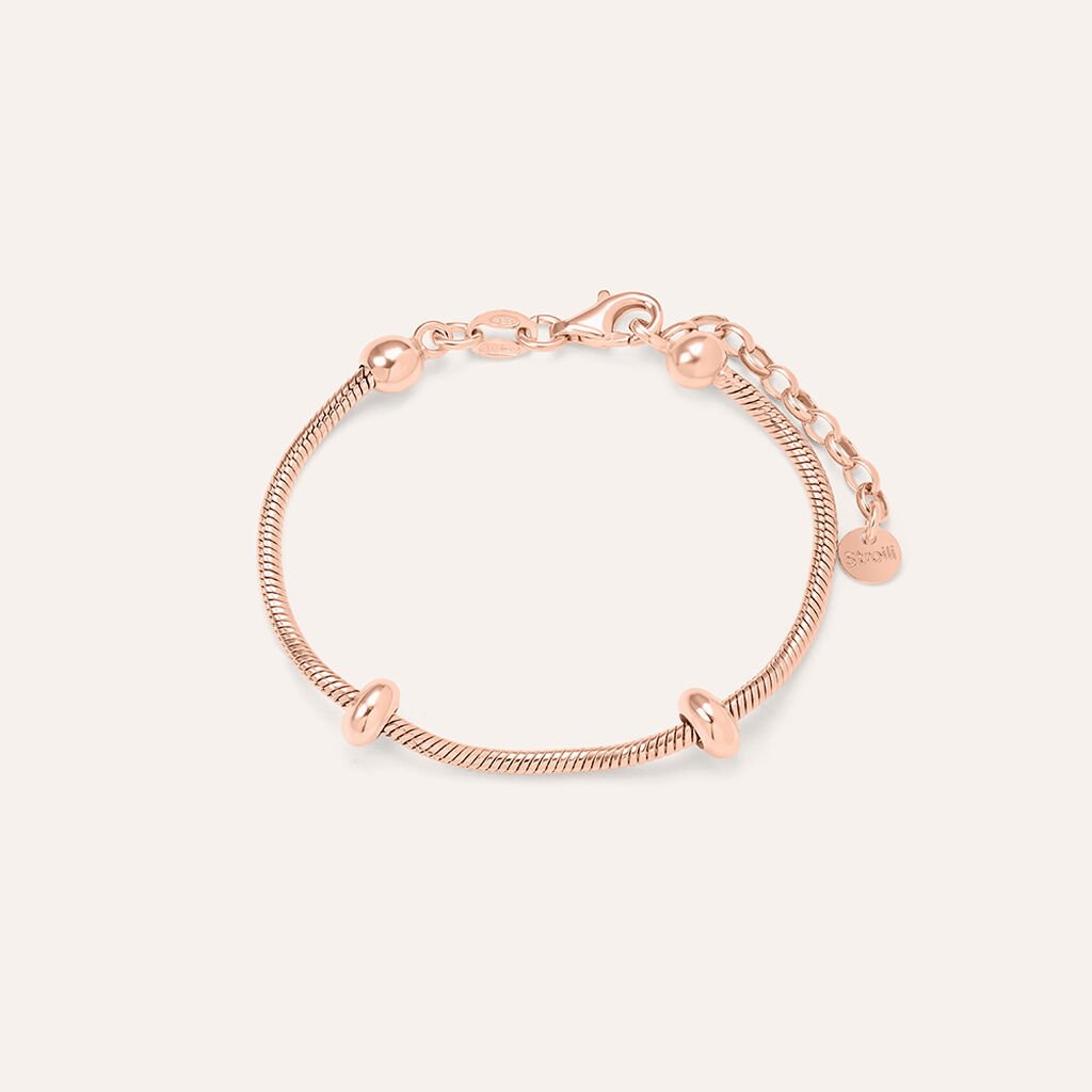 Bracciale Love Beats Argento Rosa
