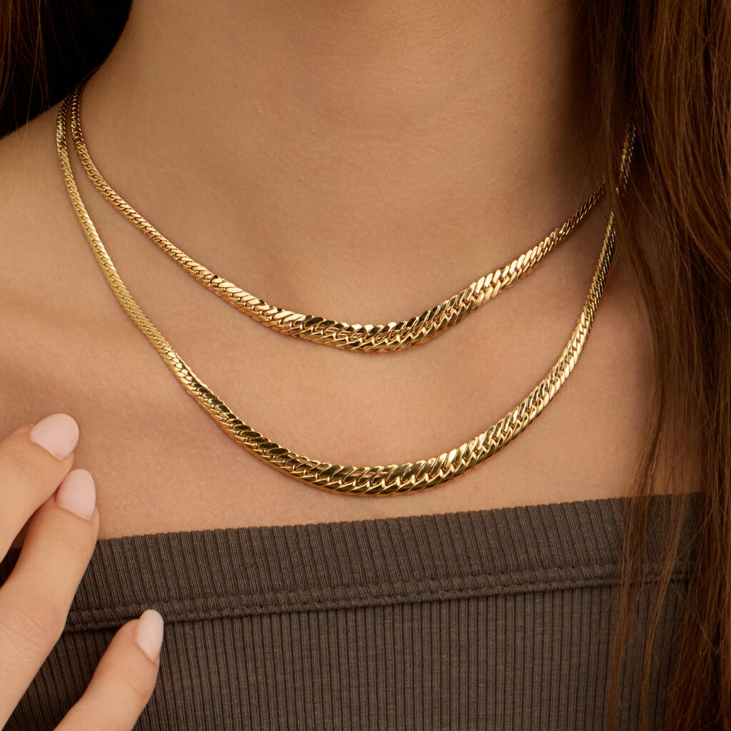 Catena Colette Oro Giallo - Collane Catena Donna | Stroili