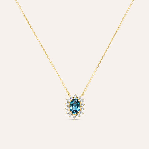 Collana Amélie Oro Giallo Topazio Cubic Zirconia - Collane Donna | Stroili