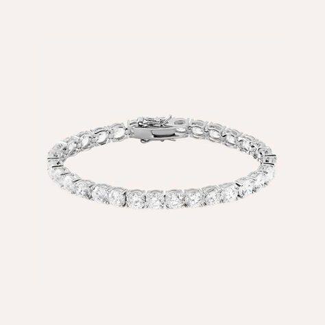 Bracciale Tennis Silver Elegance Argento Rodiato Cubic Zirconia - Bracciali Tennis Donna | Stroili