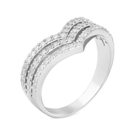 Anello Fascia Silver Shine Argento Rodiato Cubic Zirconia - Anelli con Pietre Donna | Stroili