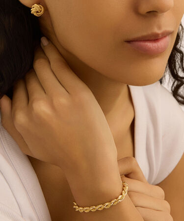 Bracciale Catena Golden Lover Oro Giallo