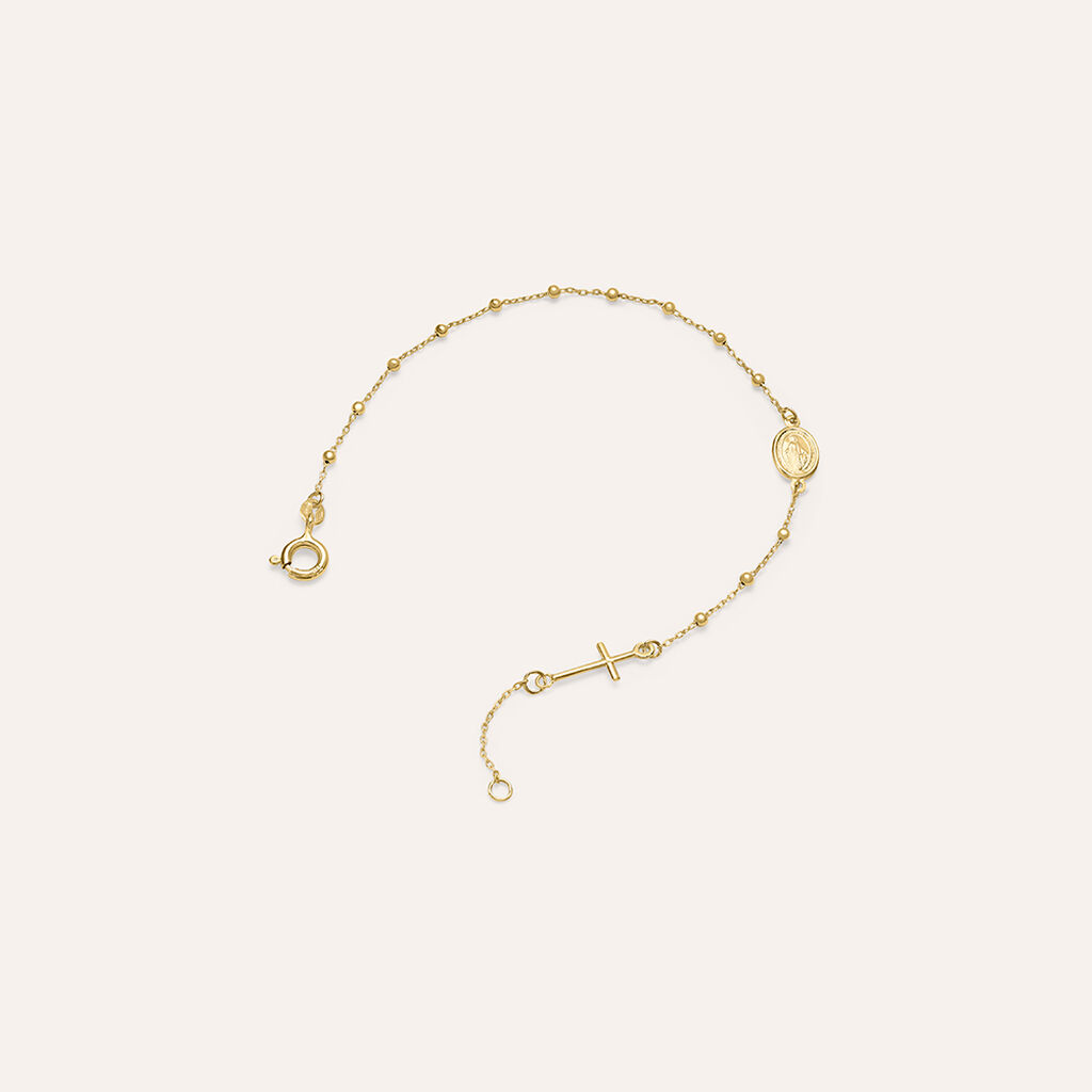 Bracciale Rosario Holy Oro Giallo - Bracciali con Rosario Donna | Stroili