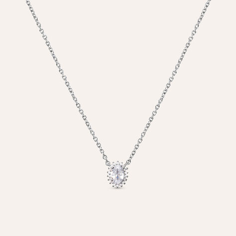 Collana Silver Elegance Argento Rodiato Cubic Zirconia - Collane Donna | Stroili