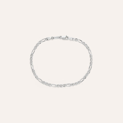 Bracciale Catena Gentleman Argento Rodiato - Bracciali Uomo | Stroili