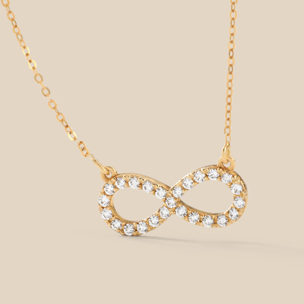 Collana Claire Oro Giallo Cubic Zirconia - Collane Donna | Stroili