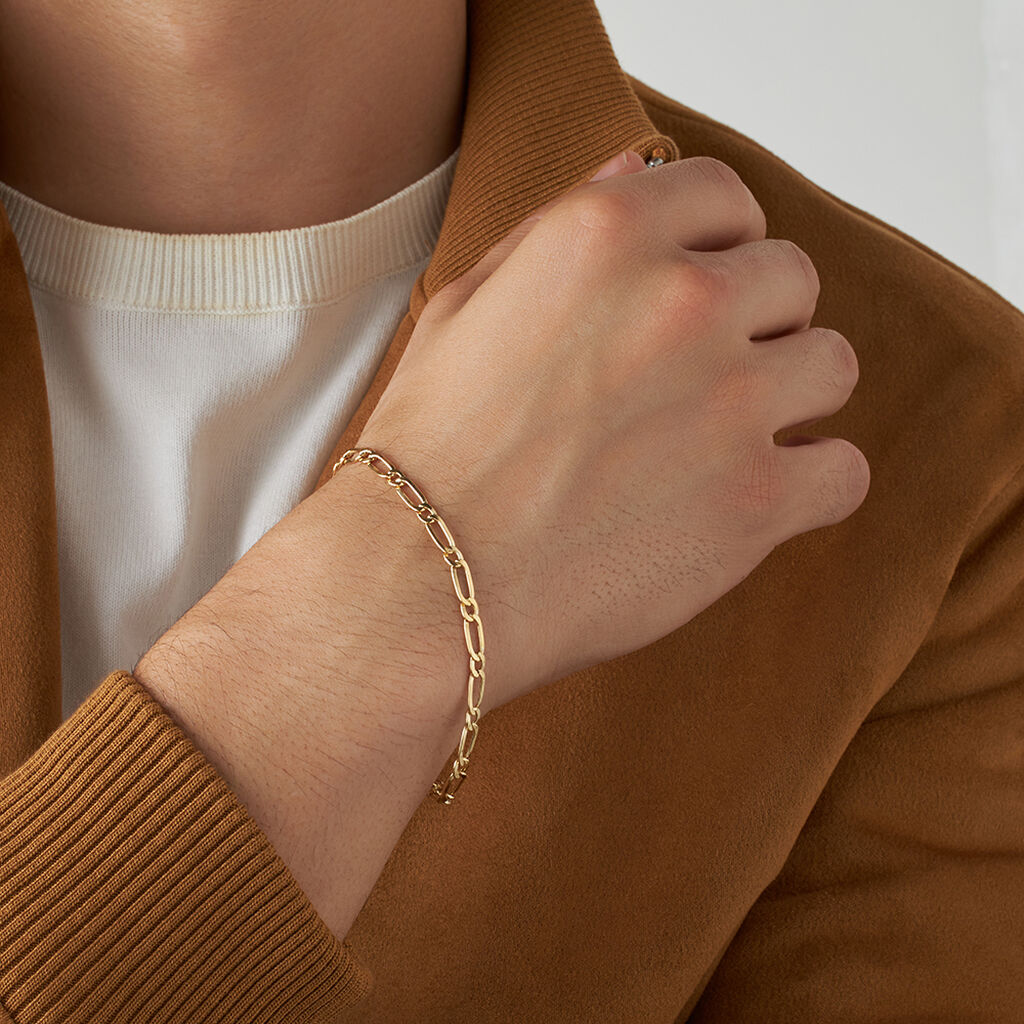 Bracciale Catena L'homme Or Oro Giallo - Bracciali Uomo | Stroili