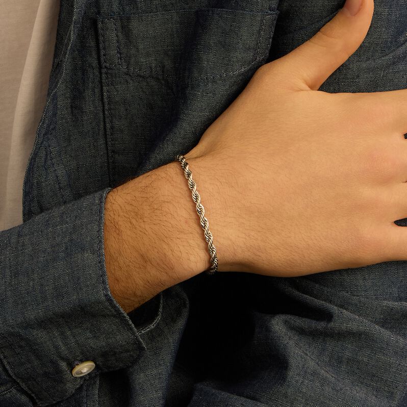 Bracciale Catena Man Code Acciaio - Bracciali Uomo | Stroili