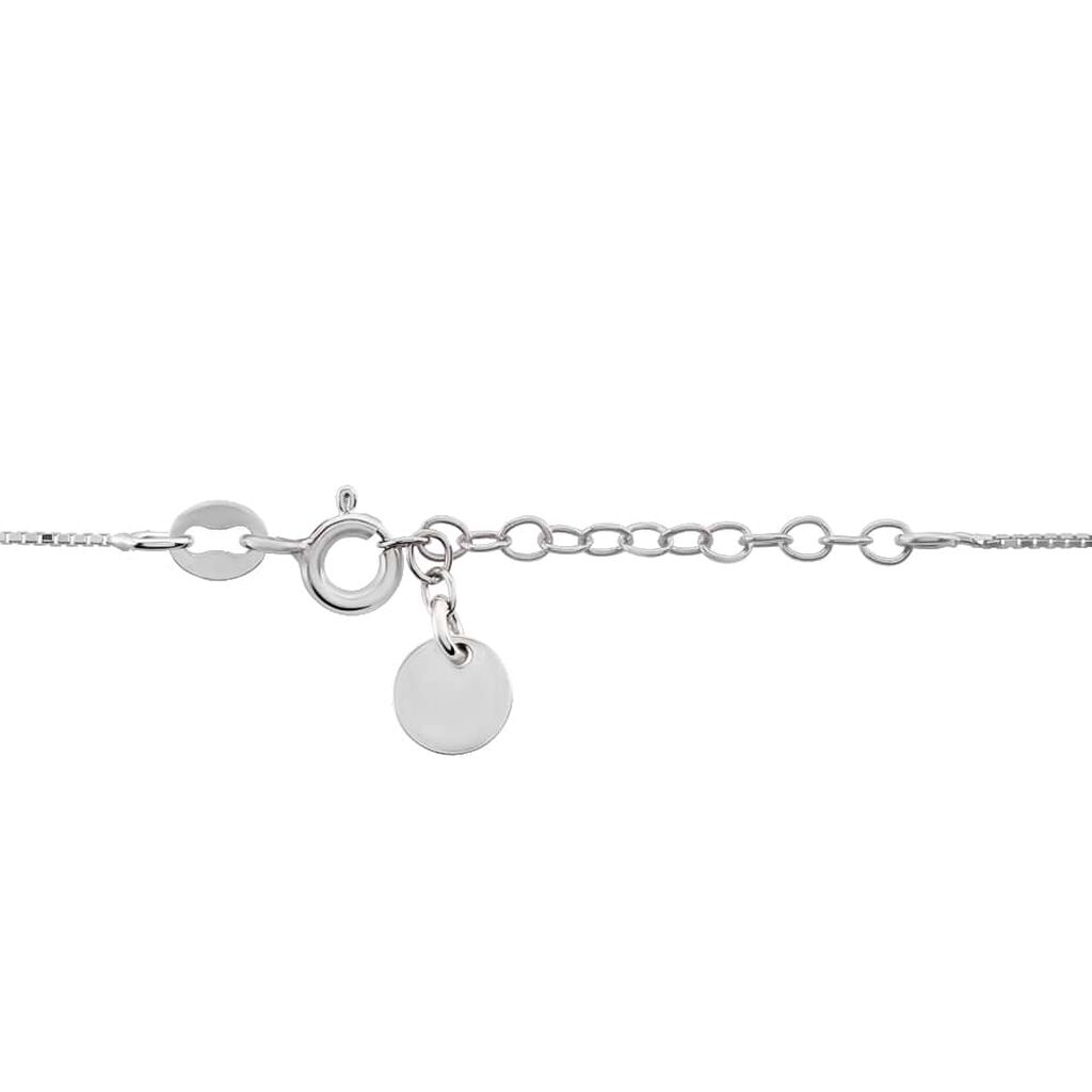 Girocollo in argento rodiato e perla - Collane Donna | Stroili