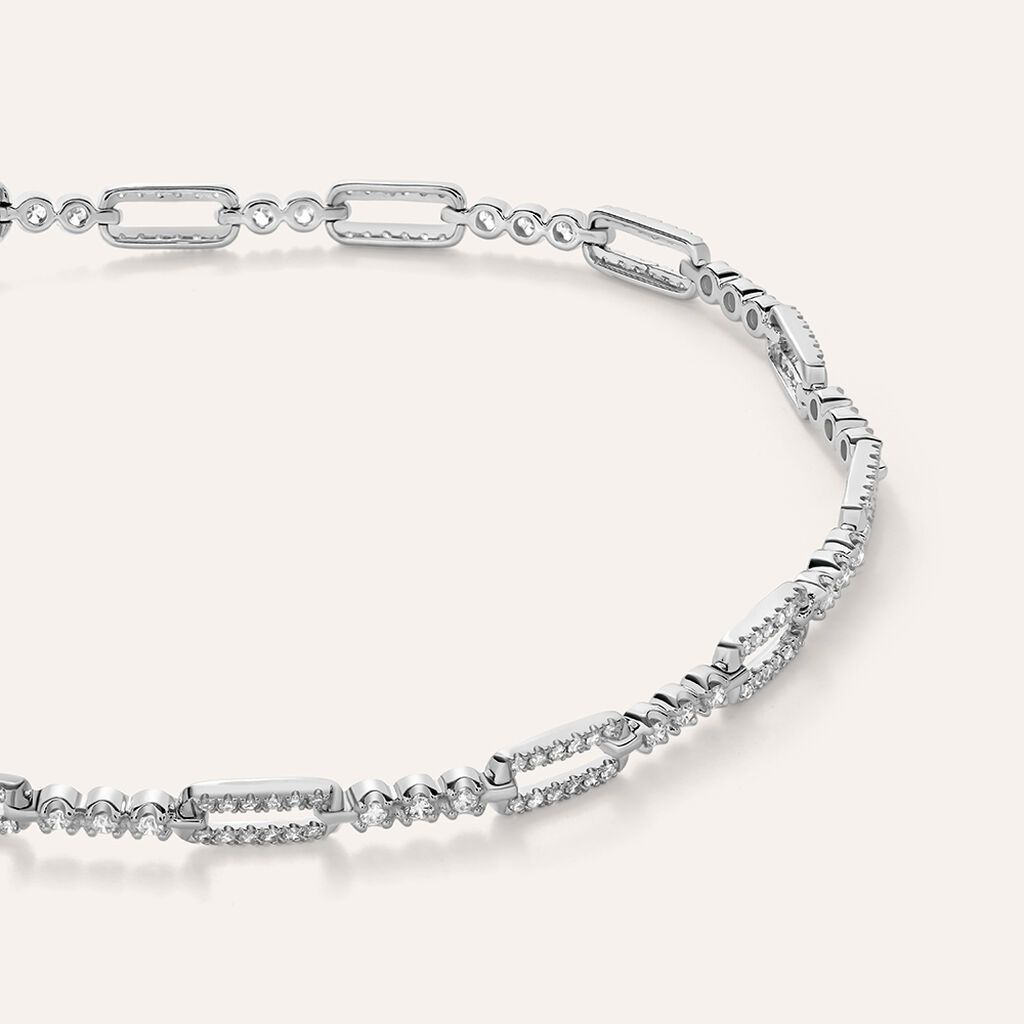 Bracciale Sophia Oro Bianco Diamante - Bracciali Donna | Stroili