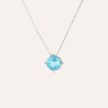 Collana Punto Luce Silver Rainbow Argento Rodiato Cubic Zirconia