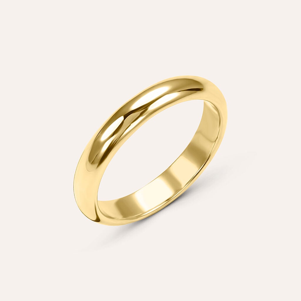 Fede Classica Leggera 3.6 mm Oro Giallo