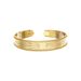 Bracciale bangle raggi in bronzo dorato - Bracciali Donna | Stroili