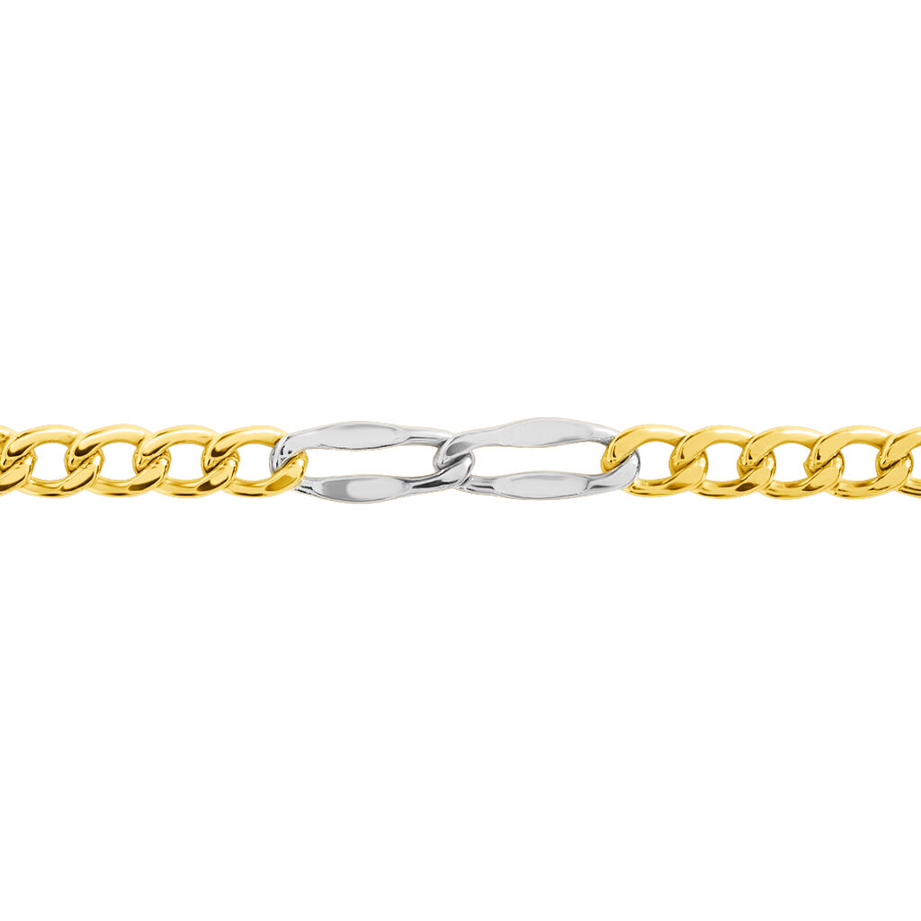 Bracciale Catena L'homme Or Oro Bicolore