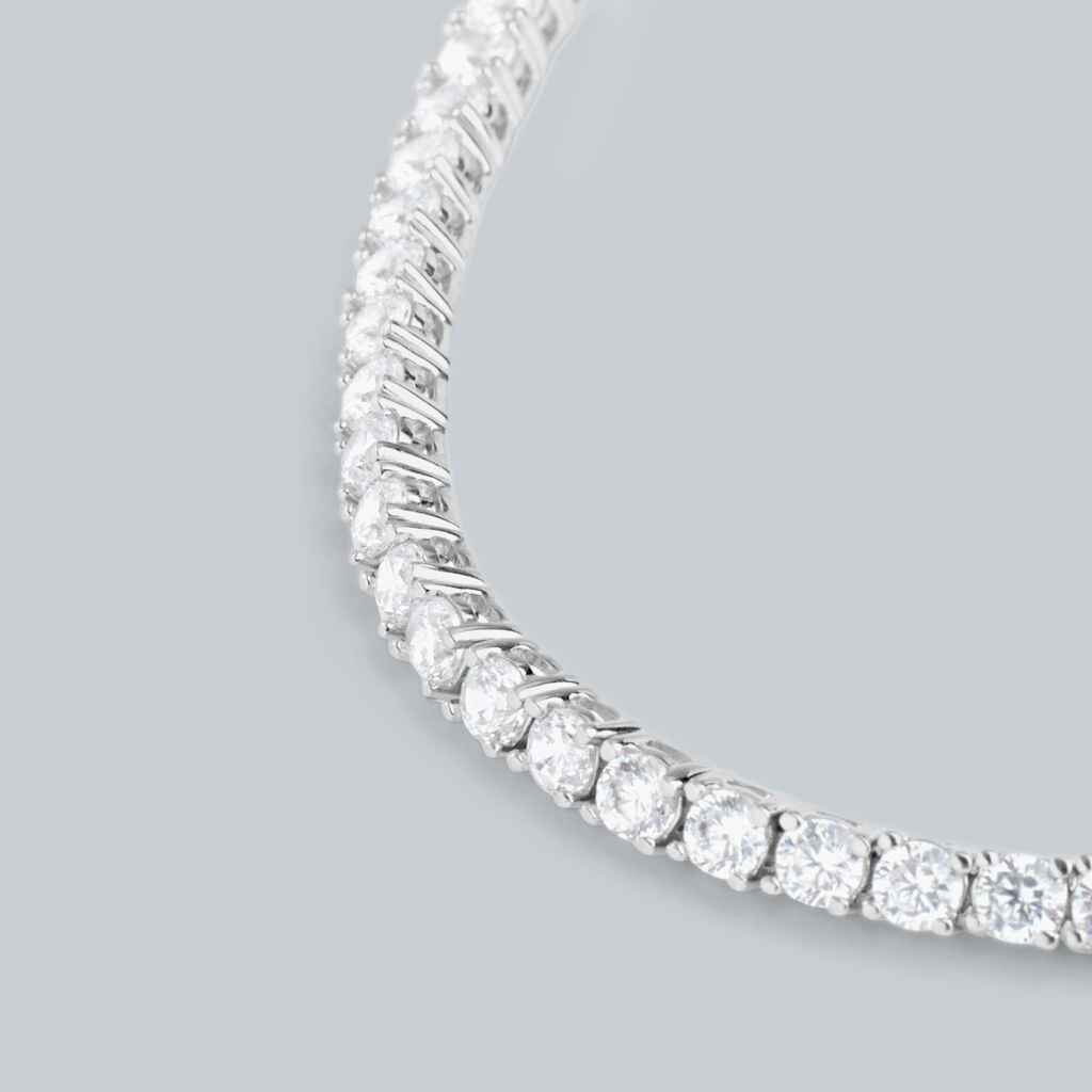 Bracciale Tennis Silver Elegance Argento Rodiato Cubic Zirconia - Bracciali Tennis Donna | Stroili