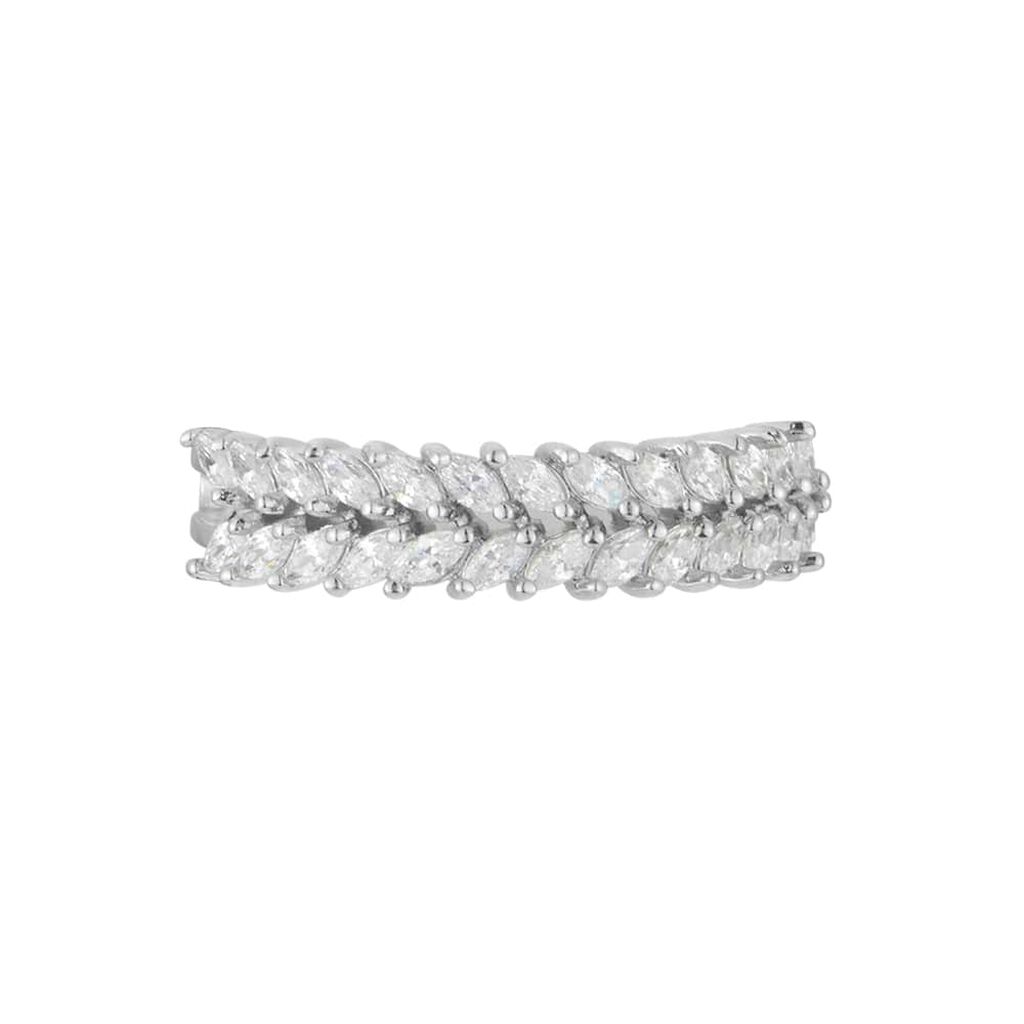 Anello Fantasia Romantic Shine Metallo Cristallo - Anelli con Pietre Donna | Stroili