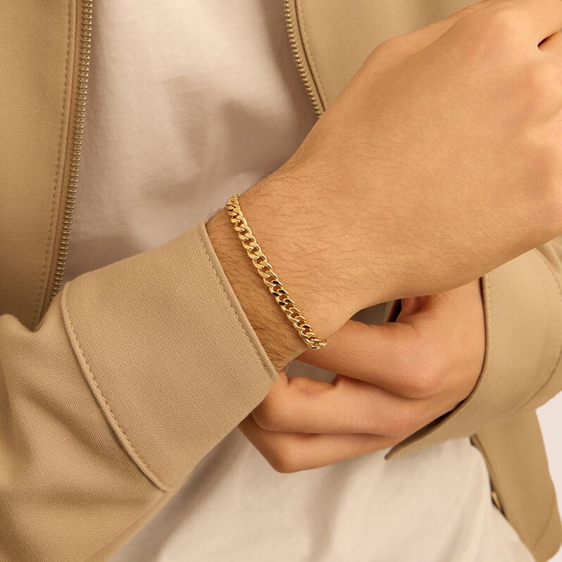Bracciale Catena Oro Uomo Oro Giallo - Bracciali Uomo | Stroili