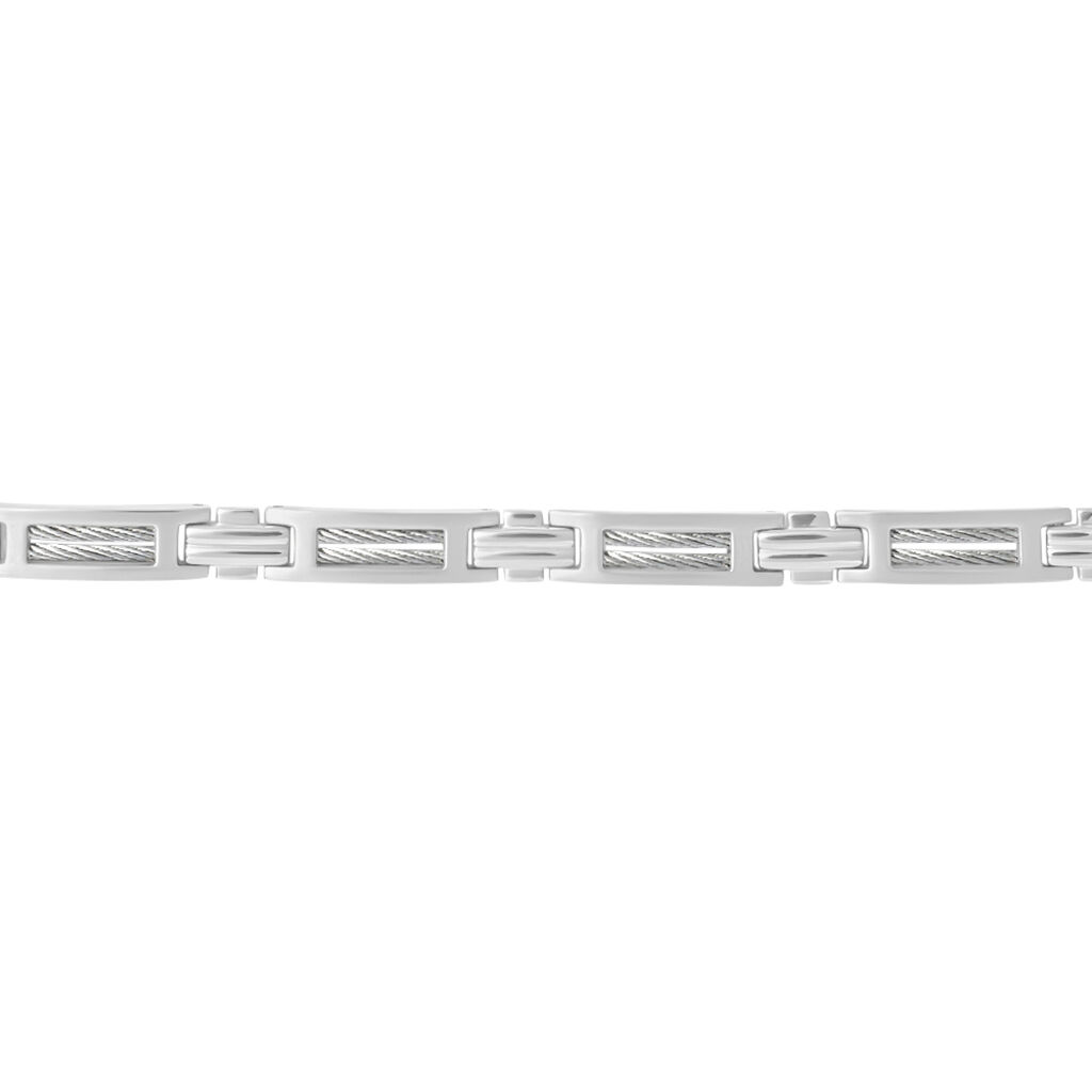 Bracciale Man Code Acciaio - Bracciali Uomo | Stroili