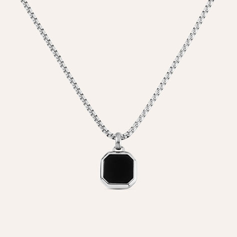 Collana Man Code Acciaio Onice - Collane Uomo | Stroili