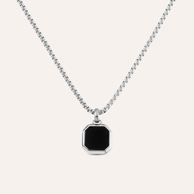 Collana Man Code Acciaio Onice - Collane Uomo | Stroili