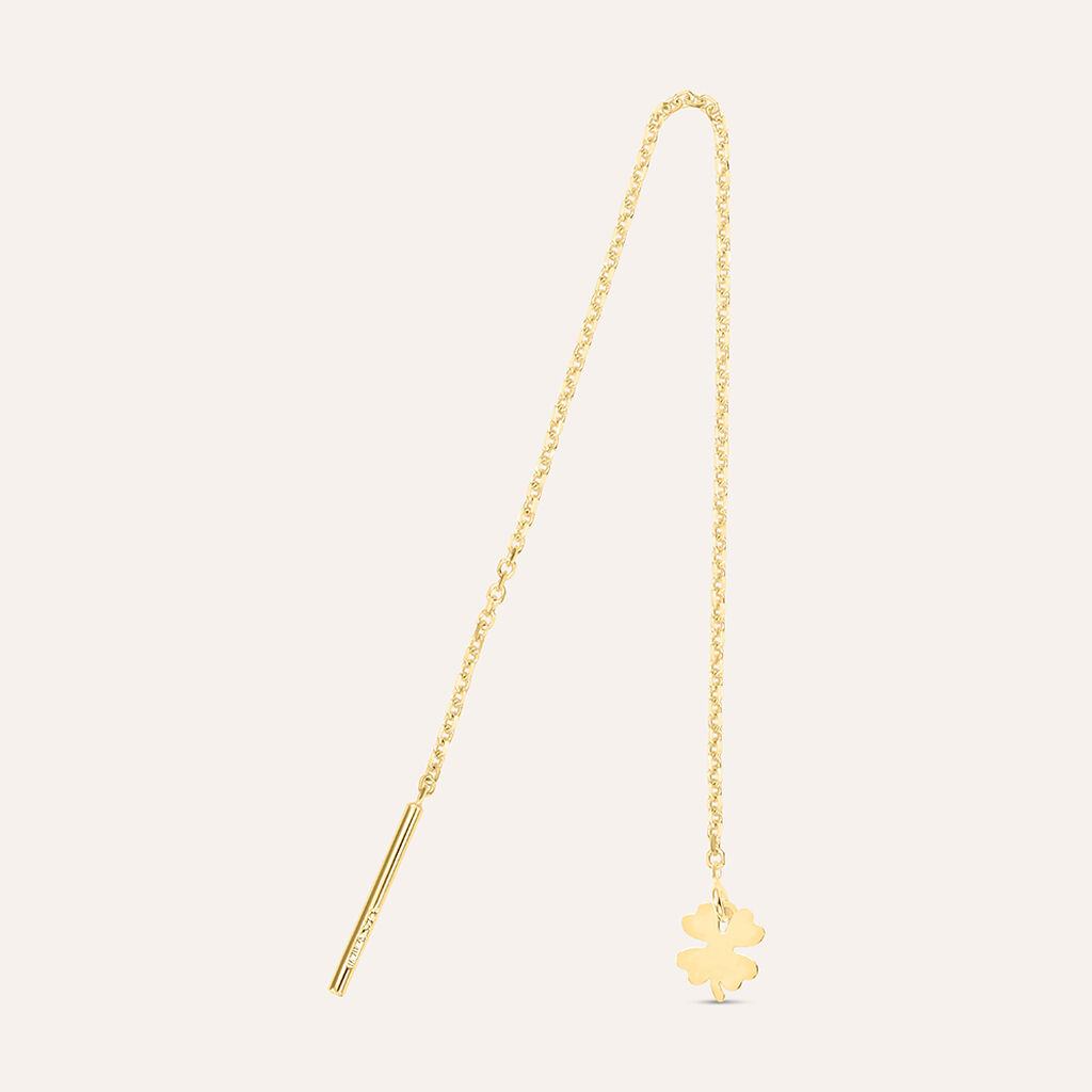 Mono Orecchino Pendente Beverly Oro Giallo