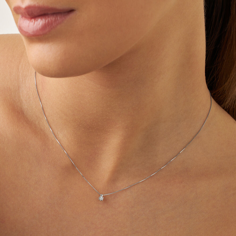 Punto luce oro bianco on sale e diamante