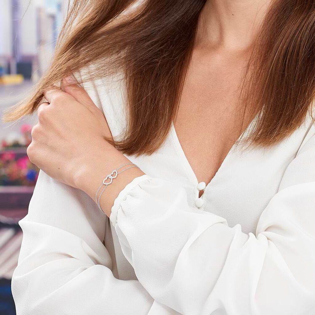 Bracciale Silver Moments Argento Rodiato Cubic Zirconia - Bracciali Amicizia Donna | Stroili
