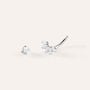 Piercing Ombelico Moonlight Titanio ASTM F136 Cubic Zirconia