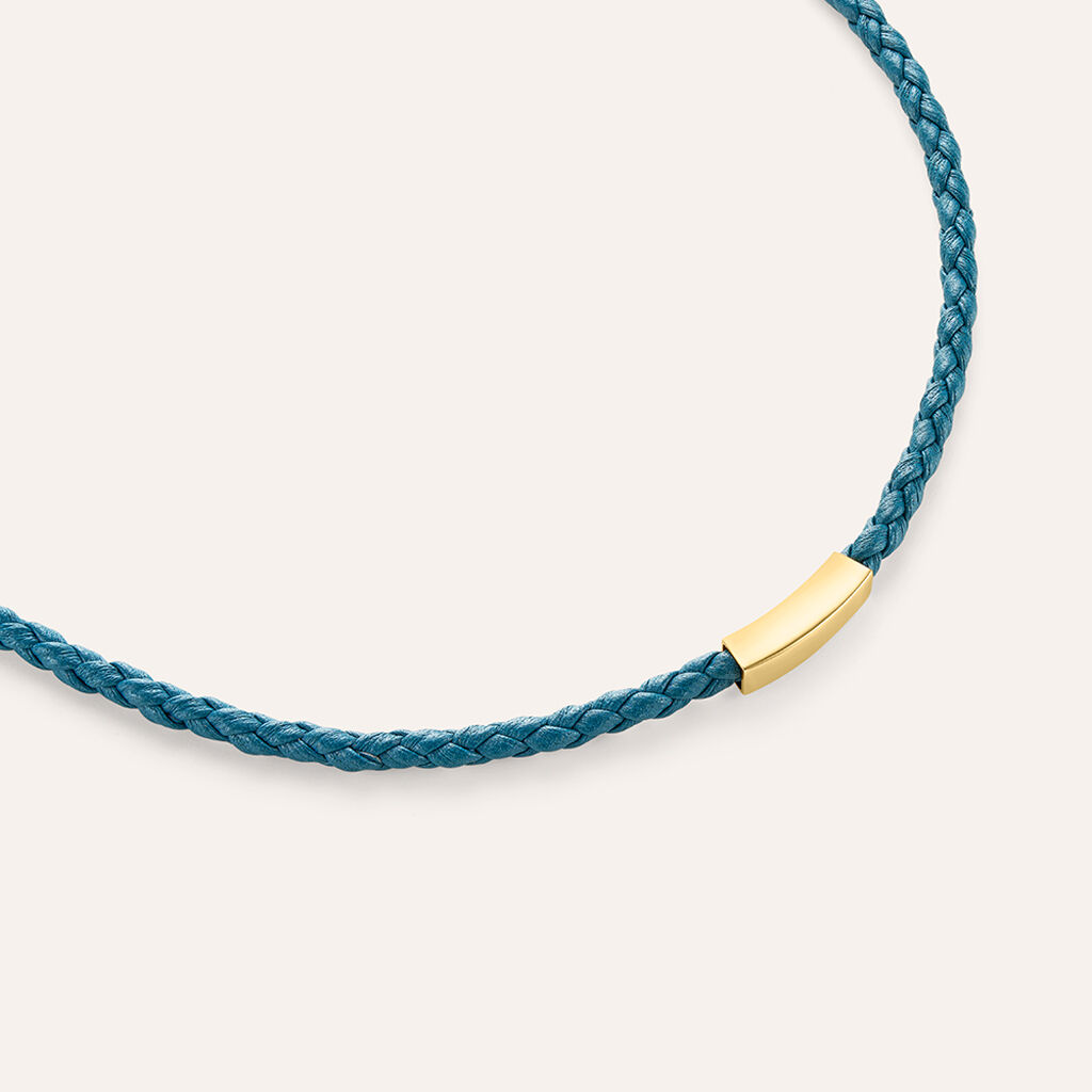 Bracciale Con Targhetta L'homme Or Oro Giallo