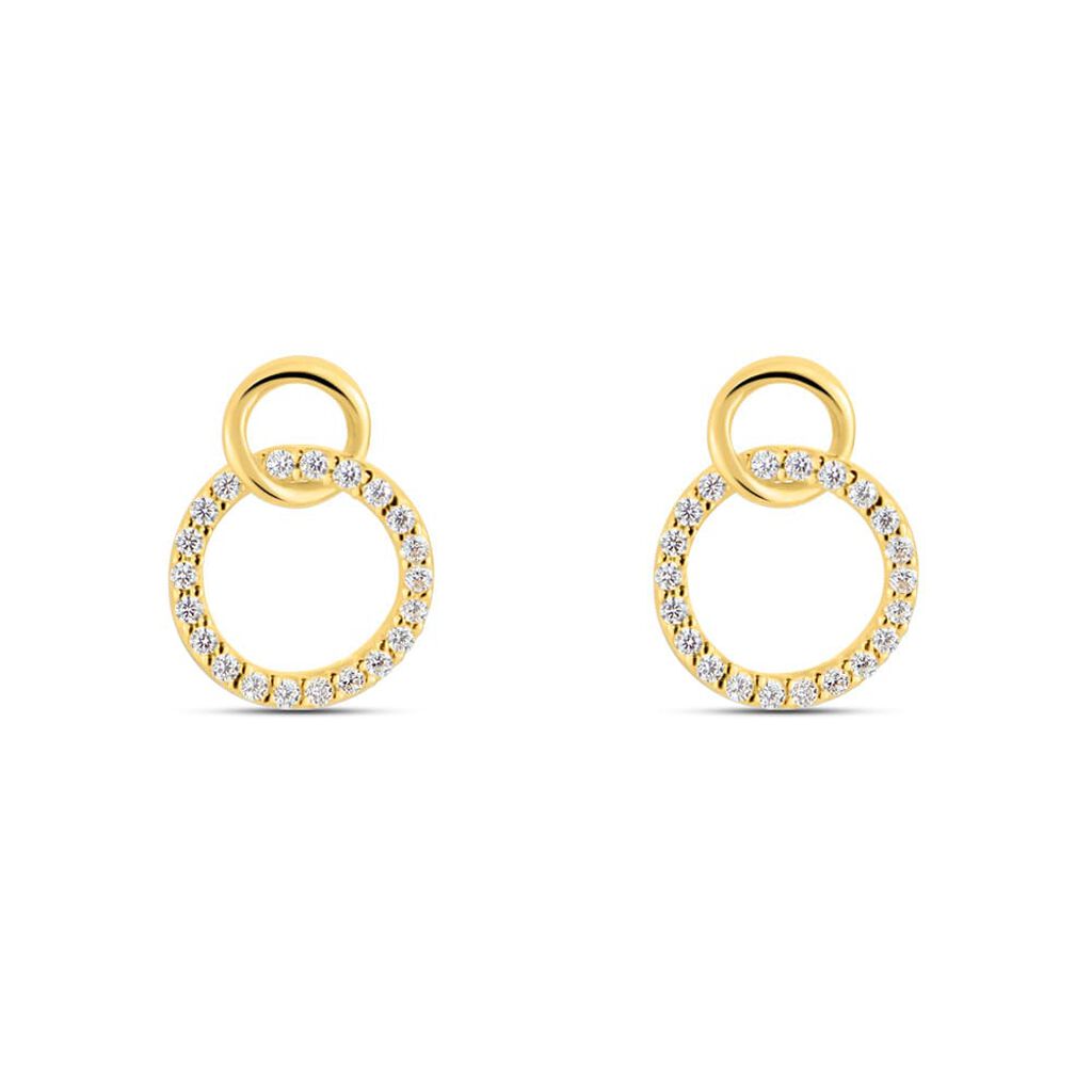 Orecchini Pendenti Claire Oro Giallo Cubic Zirconia - Orecchini Pendenti Donna | Stroili